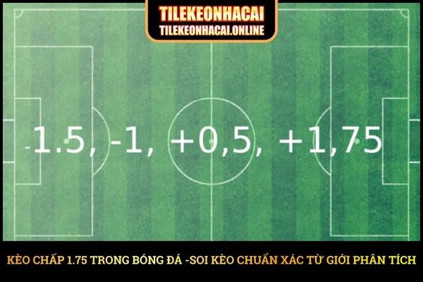 Kèo Chấp 1.75 Trong Bóng Đá - Soi Kèo Chuẩn Xác Từ Giới Phân Tích